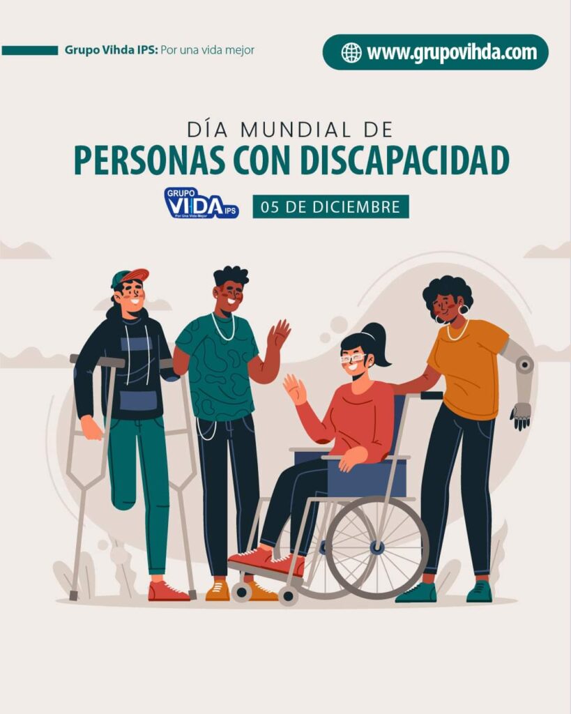 05 DE DICIEMBRE 2021: DÍA MUNDIAL DE LAS PERSONAS CON DISCAPACIDAD